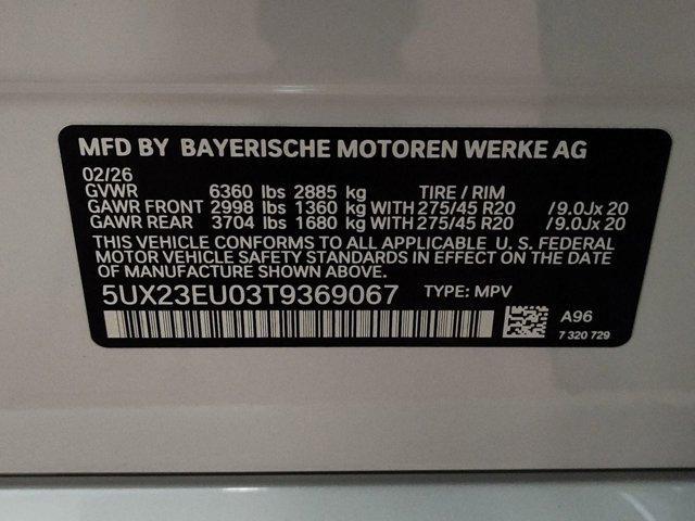 new 2026 BMW X5 car, priced at $85,850