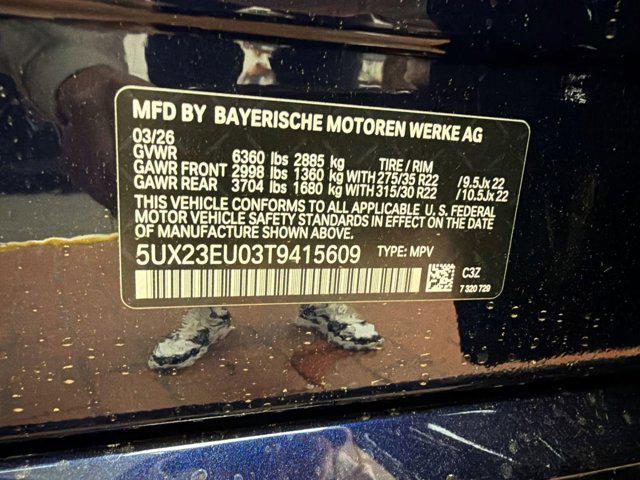 new 2026 BMW X5 car, priced at $85,450