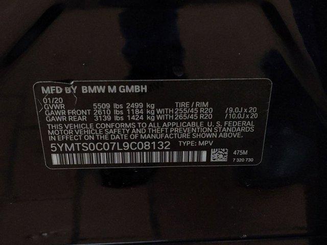 used 2020 BMW X3 M car, priced at $39,999