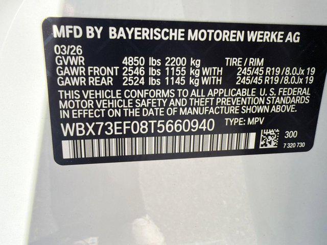 new 2026 BMW X1 car, priced at $50,800