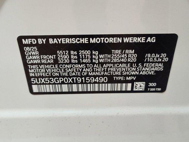 new 2026 BMW X3 car, priced at $56,625