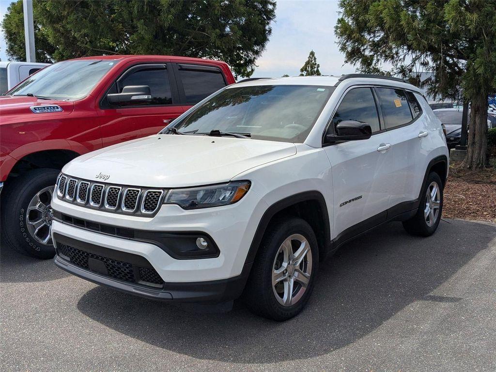used 2023 Jeep Compass car, priced at $23,899