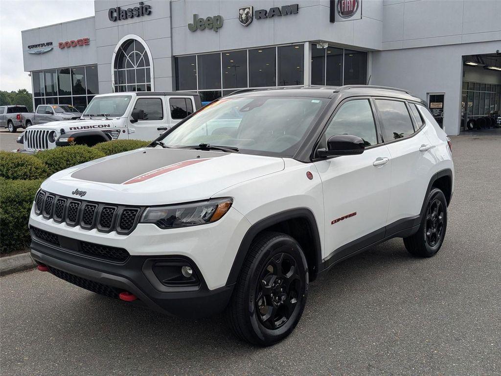 used 2023 Jeep Compass car, priced at $22,900