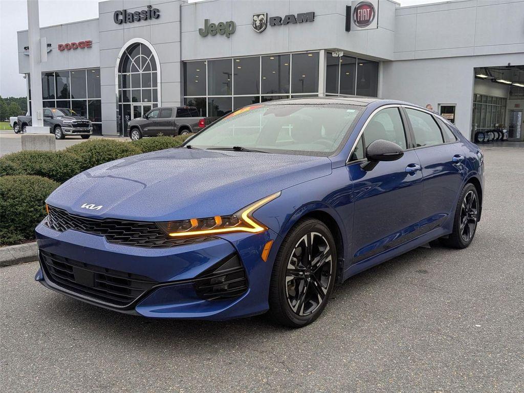 used 2022 Kia K5 car, priced at $23,900