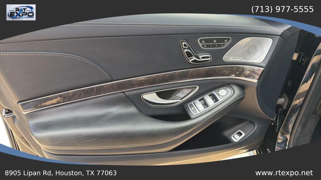 used 2015 Mercedes-Benz S-Class car, priced at $24,995
