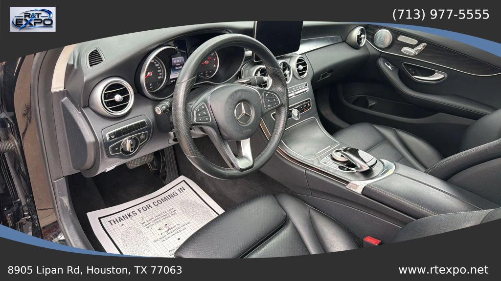 used 2016 Mercedes-Benz C-Class car, priced at $10,995