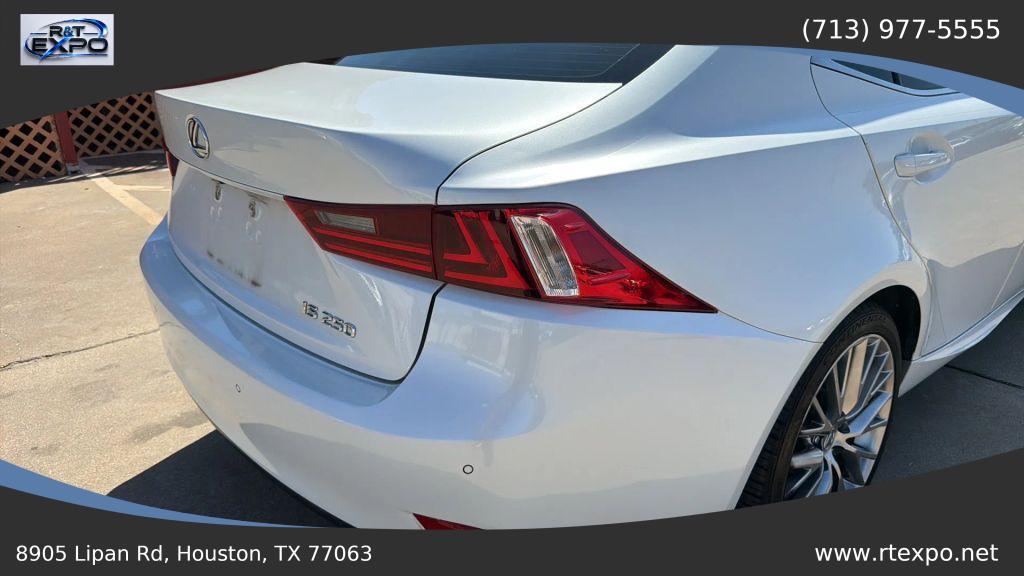 used 2015 Lexus IS 250 car, priced at $12,995