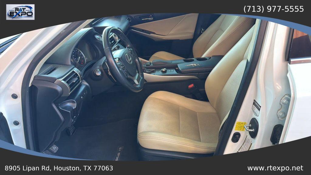 used 2015 Lexus IS 250 car, priced at $12,995