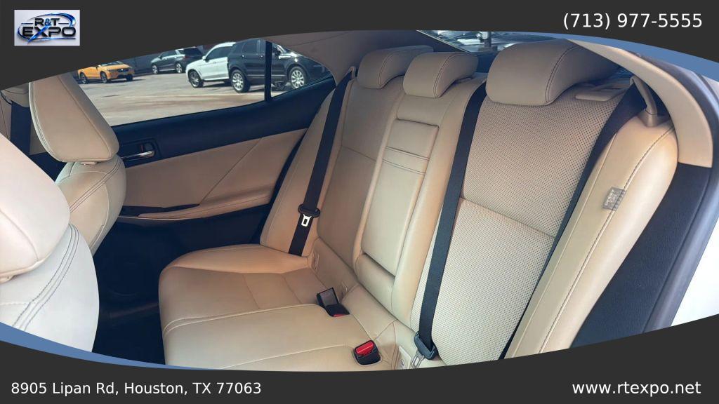 used 2015 Lexus IS 250 car, priced at $12,995