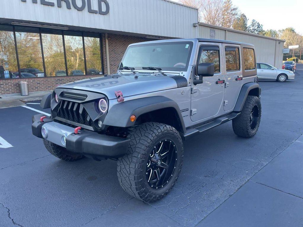 used 2017 Jeep Wrangler Unlimited car, priced at $18,900