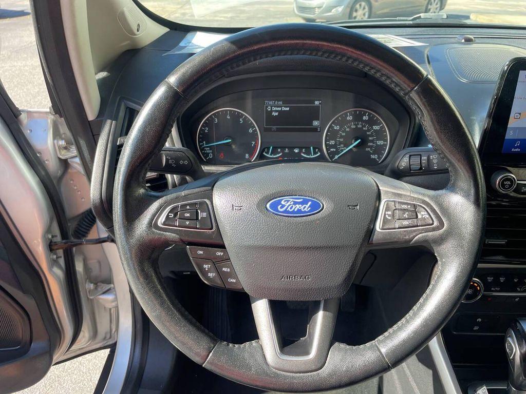 used 2020 Ford EcoSport car, priced at $13,975