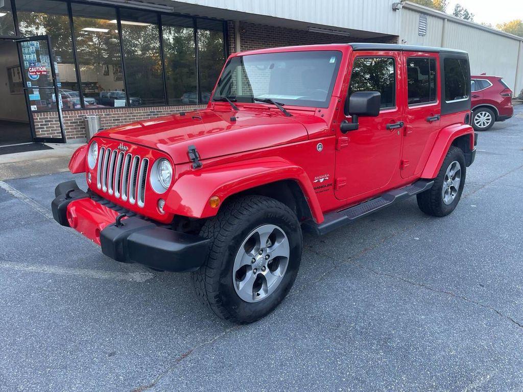 used 2017 Jeep Wrangler Unlimited car, priced at $23,450