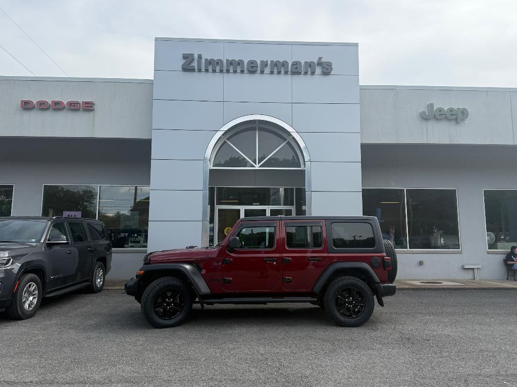 used 2021 Jeep Wrangler Unlimited car, priced at $30,800