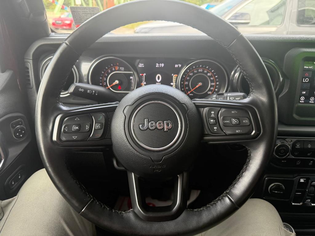 used 2021 Jeep Wrangler Unlimited car, priced at $30,800