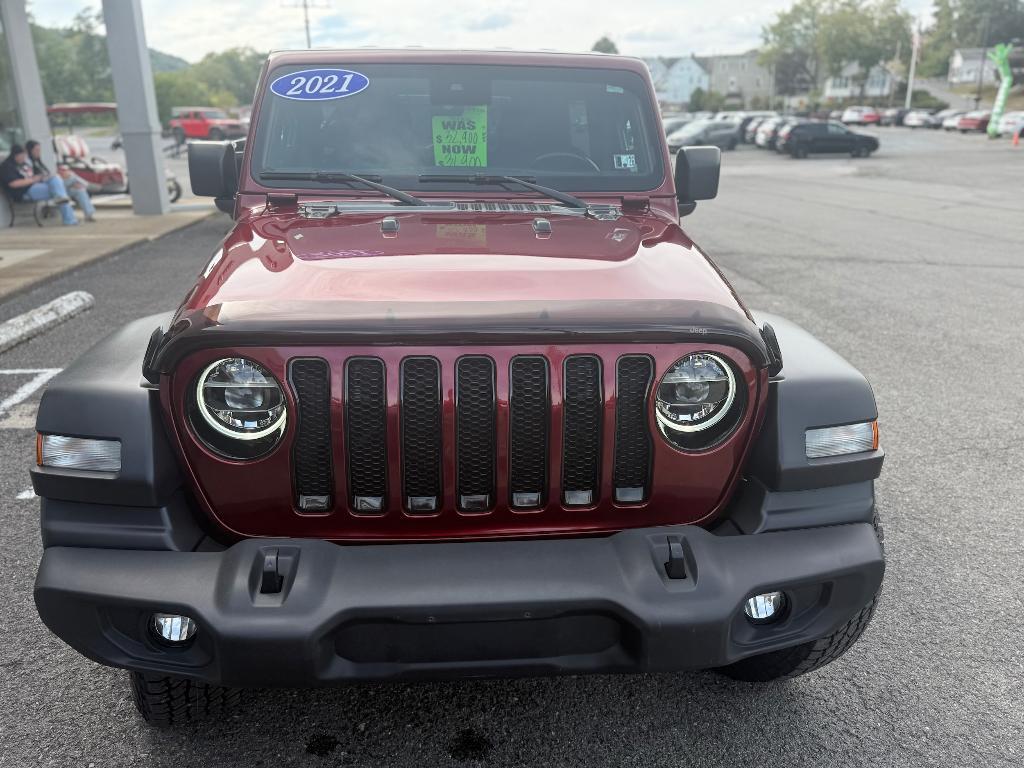 used 2021 Jeep Wrangler Unlimited car, priced at $30,800