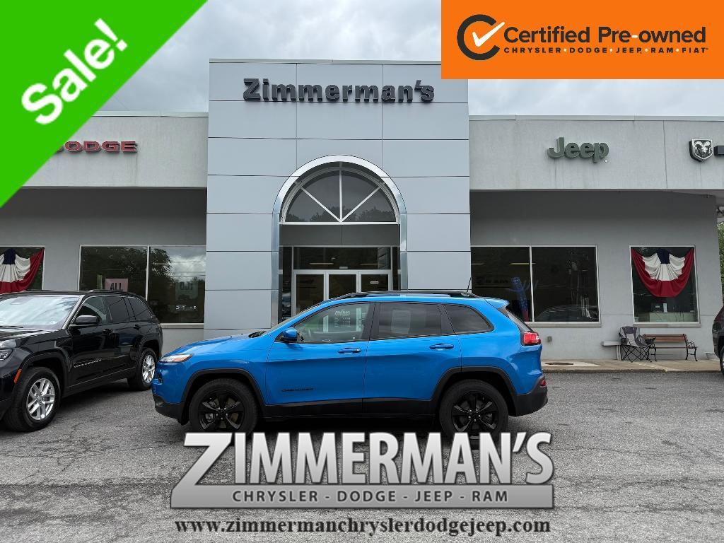 used 2018 Jeep Cherokee car, priced at $20,199