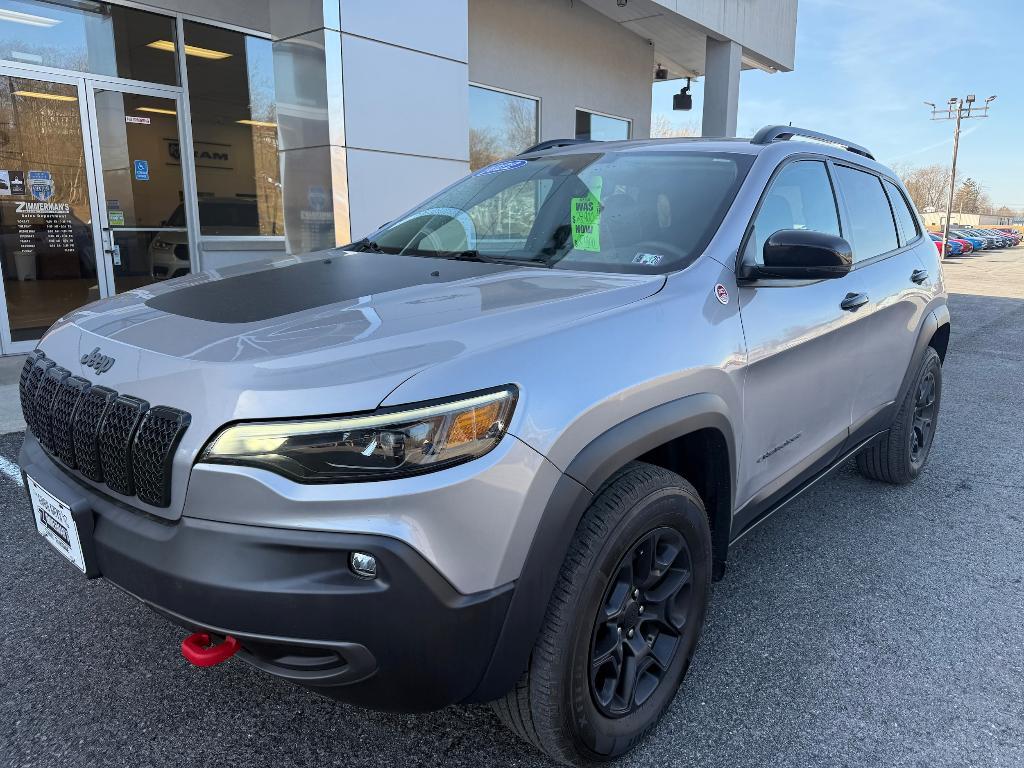 used 2022 Jeep Cherokee car, priced at $25,432
