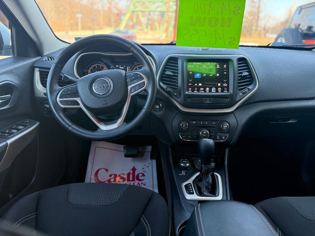 used 2017 Jeep Cherokee car, priced at $14,555