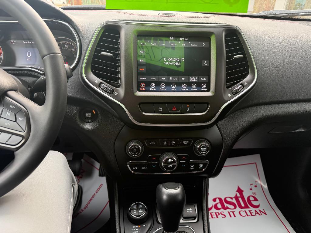 used 2021 Jeep Cherokee car, priced at $25,437