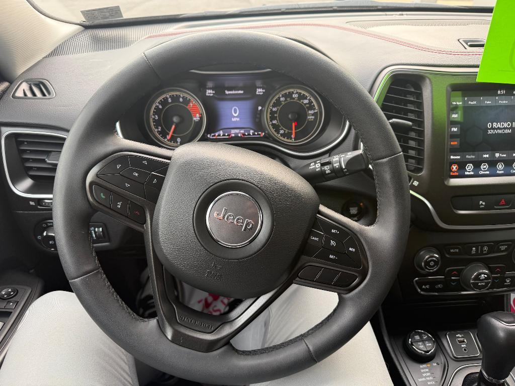 used 2021 Jeep Cherokee car, priced at $25,437