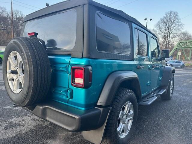 used 2020 Jeep Wrangler Unlimited car, priced at $28,500