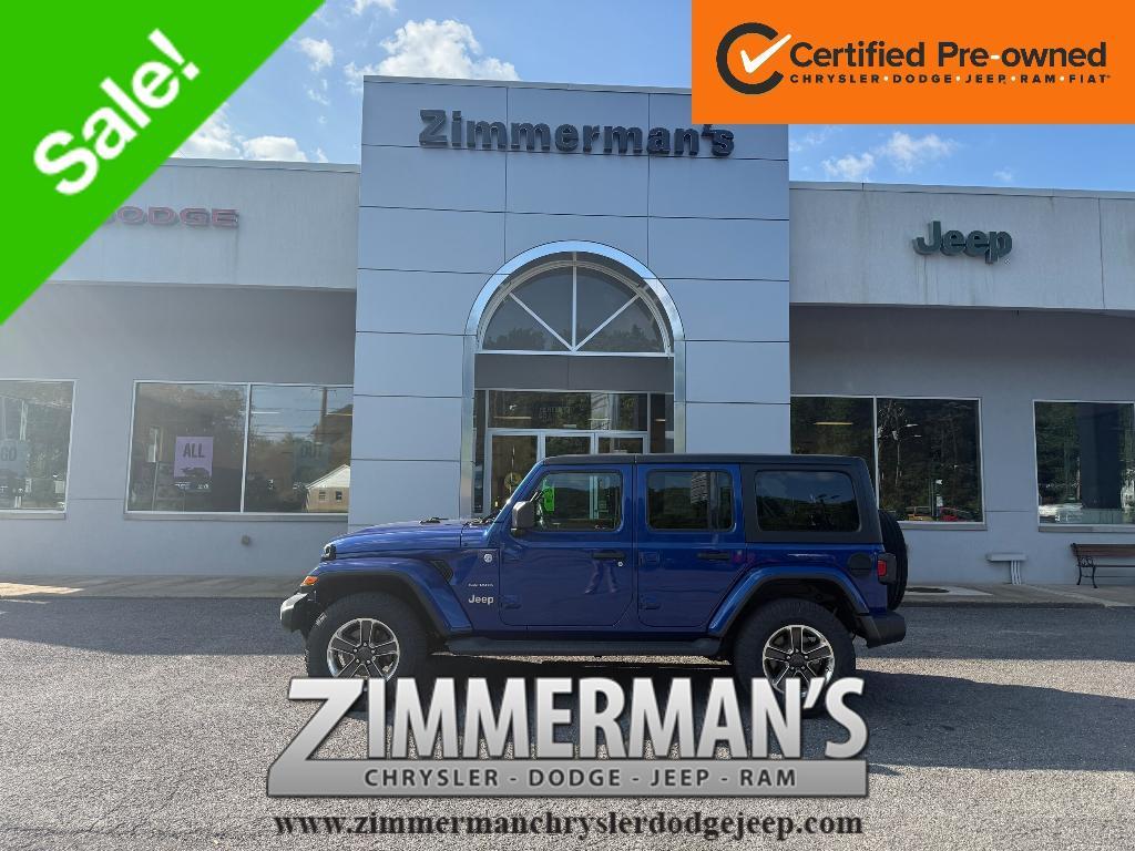 used 2020 Jeep Wrangler Unlimited car, priced at $30,274