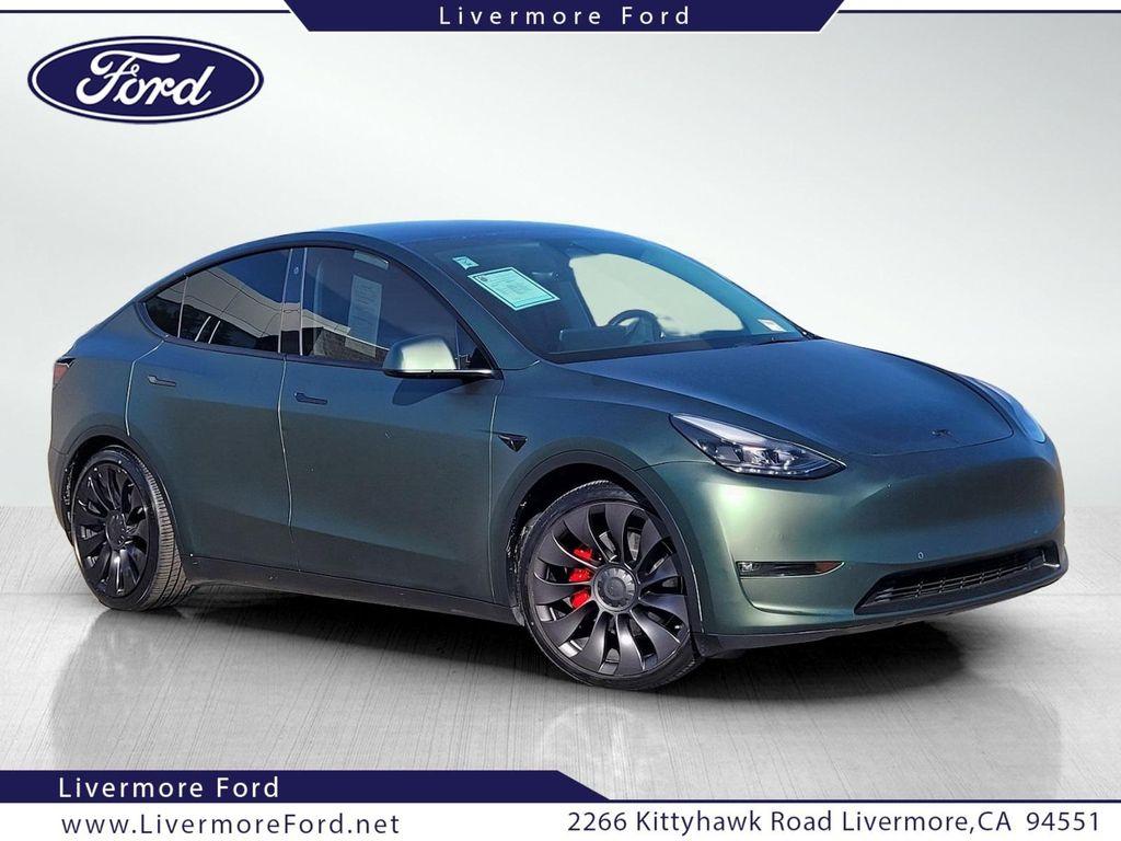 used 2022 Tesla Model Y car, priced at $27,999