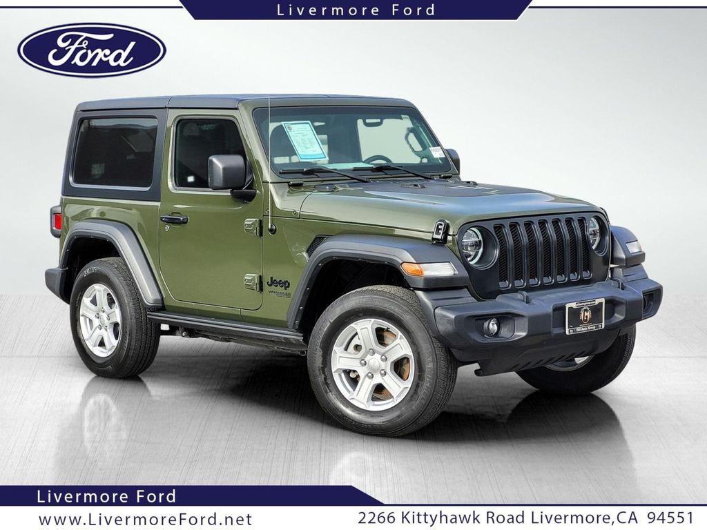 used 2021 Jeep Wrangler car, priced at $24,500