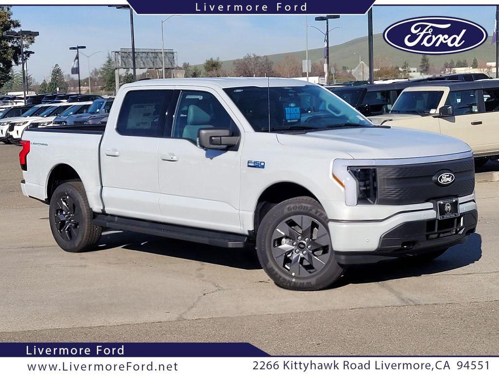 new 2025 Ford F-150 Lightning car, priced at $64,500