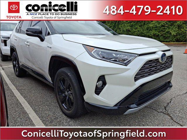 used 2021 Toyota RAV4 Hybrid car, priced at $33,888
