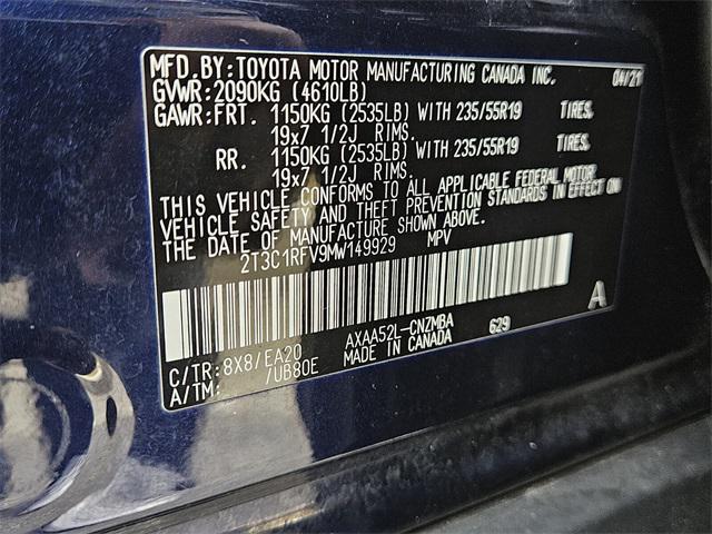 used 2021 Toyota RAV4 car, priced at $24,500