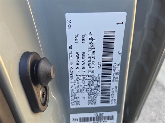 new 2026 Toyota Tundra car, priced at $56,482