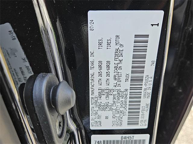 new 2024 Toyota Tundra car, priced at $52,588