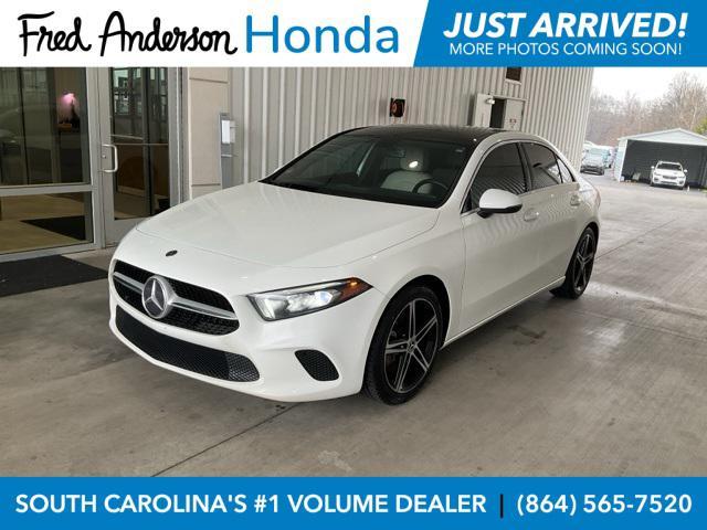 used 2019 Mercedes-Benz A-Class car, priced at $18,534