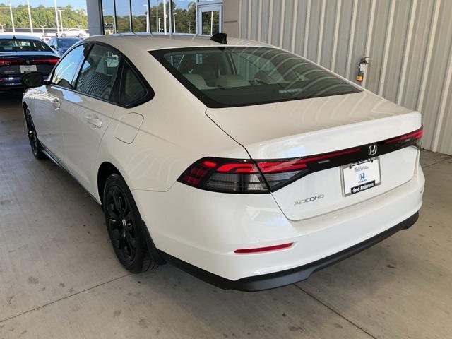new 2025 Honda Accord car, priced at $30,821