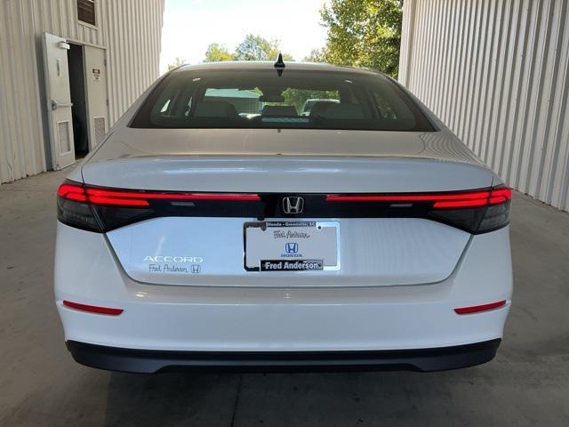 new 2025 Honda Accord car, priced at $30,866