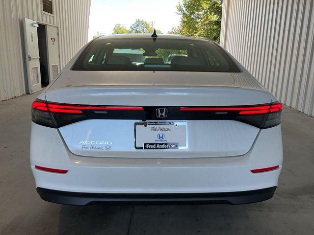 new 2025 Honda Accord car, priced at $30,866