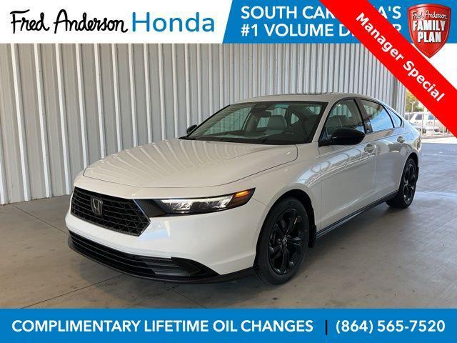 new 2025 Honda Accord car, priced at $30,866