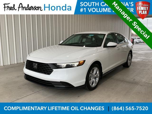 new 2025 Honda Accord car, priced at $28,849