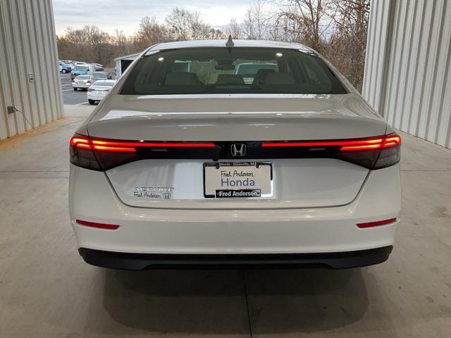 new 2025 Honda Accord car, priced at $28,849