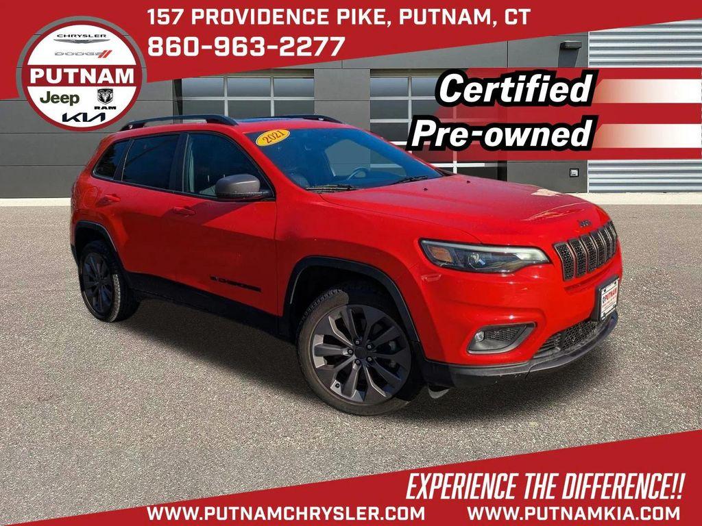 used 2021 Jeep Cherokee car, priced at $23,999