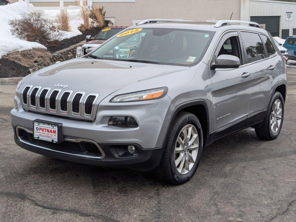 used 2015 Jeep Cherokee car, priced at $11,999