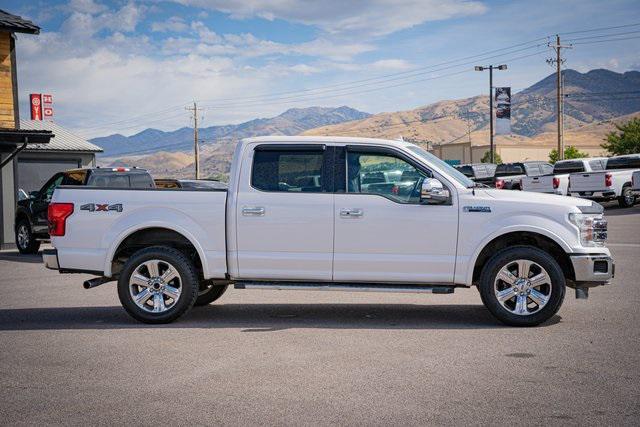 2018 White Platinum Clearcoat Metallic Ford F-150