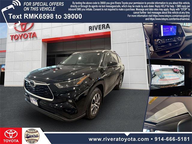used 2023 Toyota Highlander car, priced at $35,995
