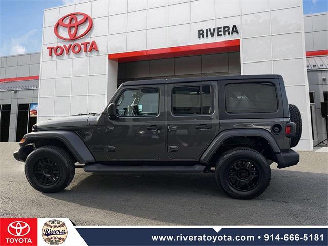 used 2022 Jeep Wrangler Unlimited car, priced at $25,995