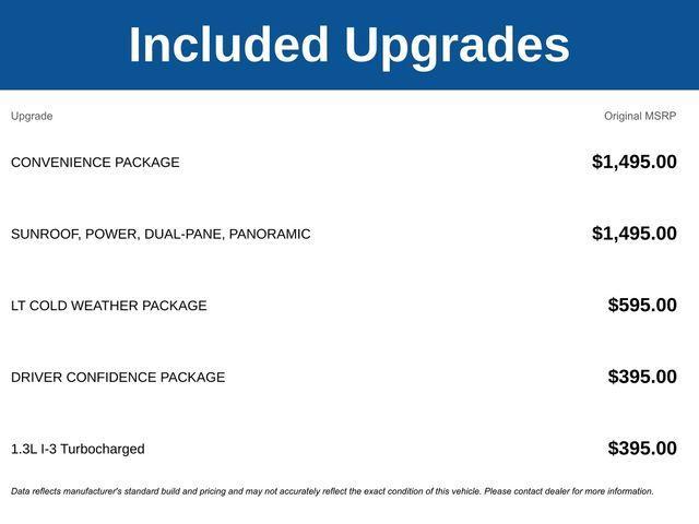 new 2026 Chevrolet TrailBlazer car, priced at $29,443