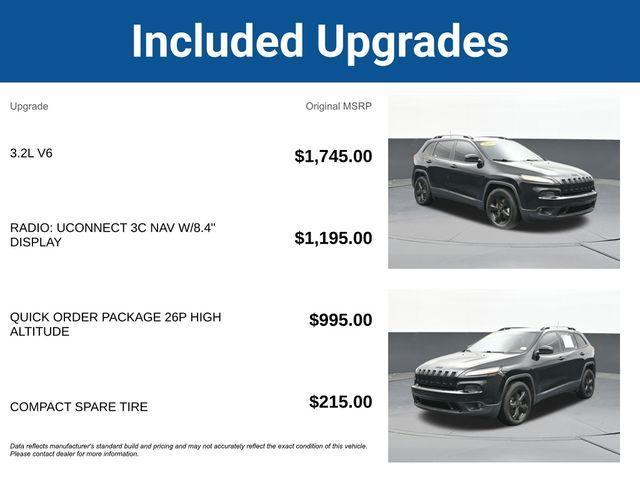 used 2017 Jeep Cherokee car, priced at $11,500