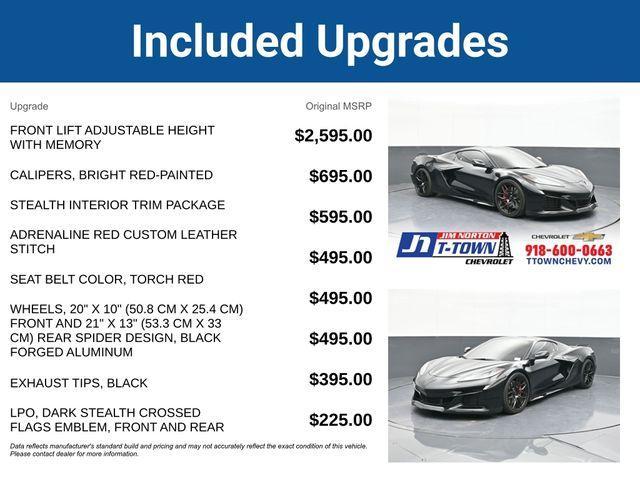 used 2024 Chevrolet Corvette car, priced at $116,119