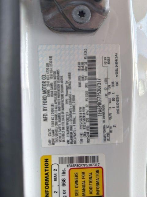 used 2023 Ford Mustang car, priced at $35,691