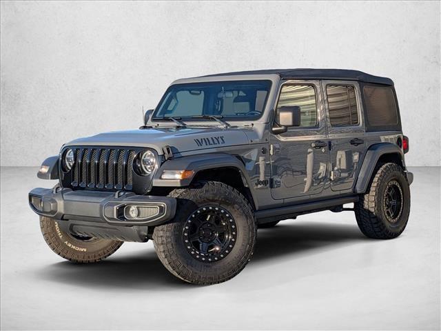 used 2021 Jeep Wrangler car, priced at $27,388